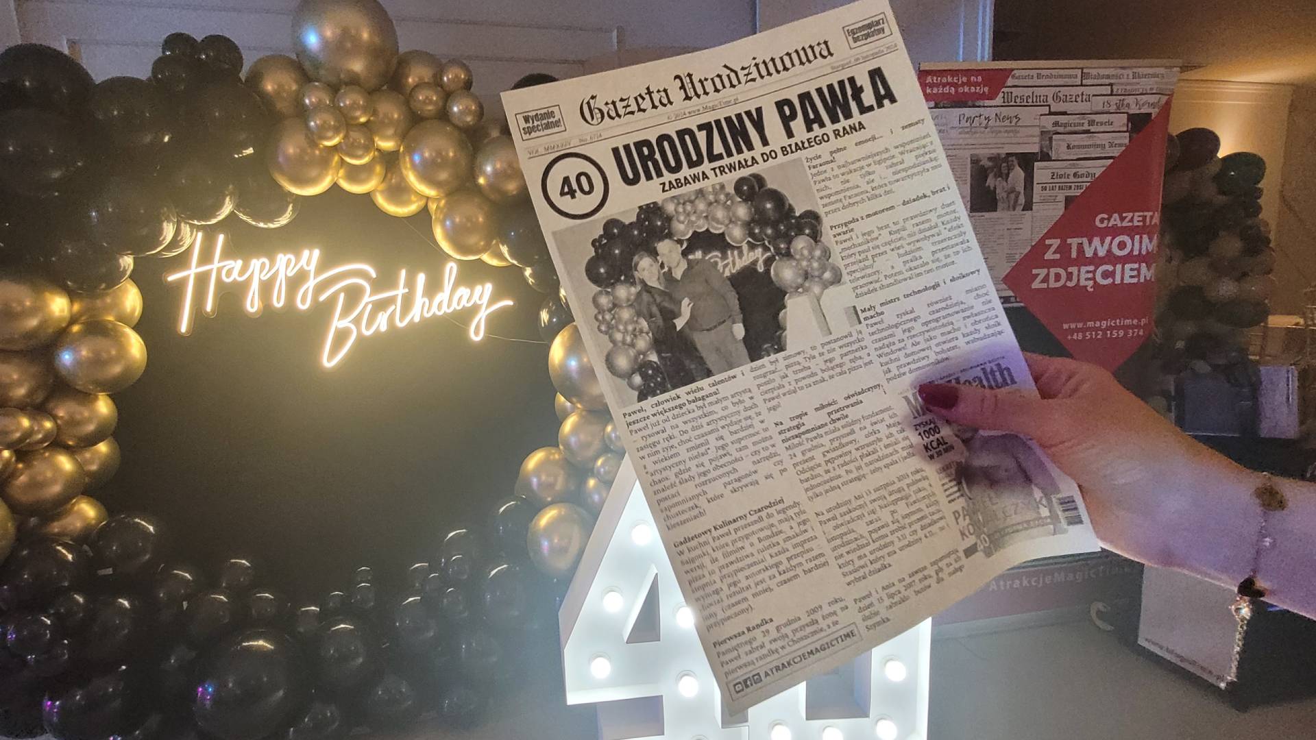 40 urodziny Pawła