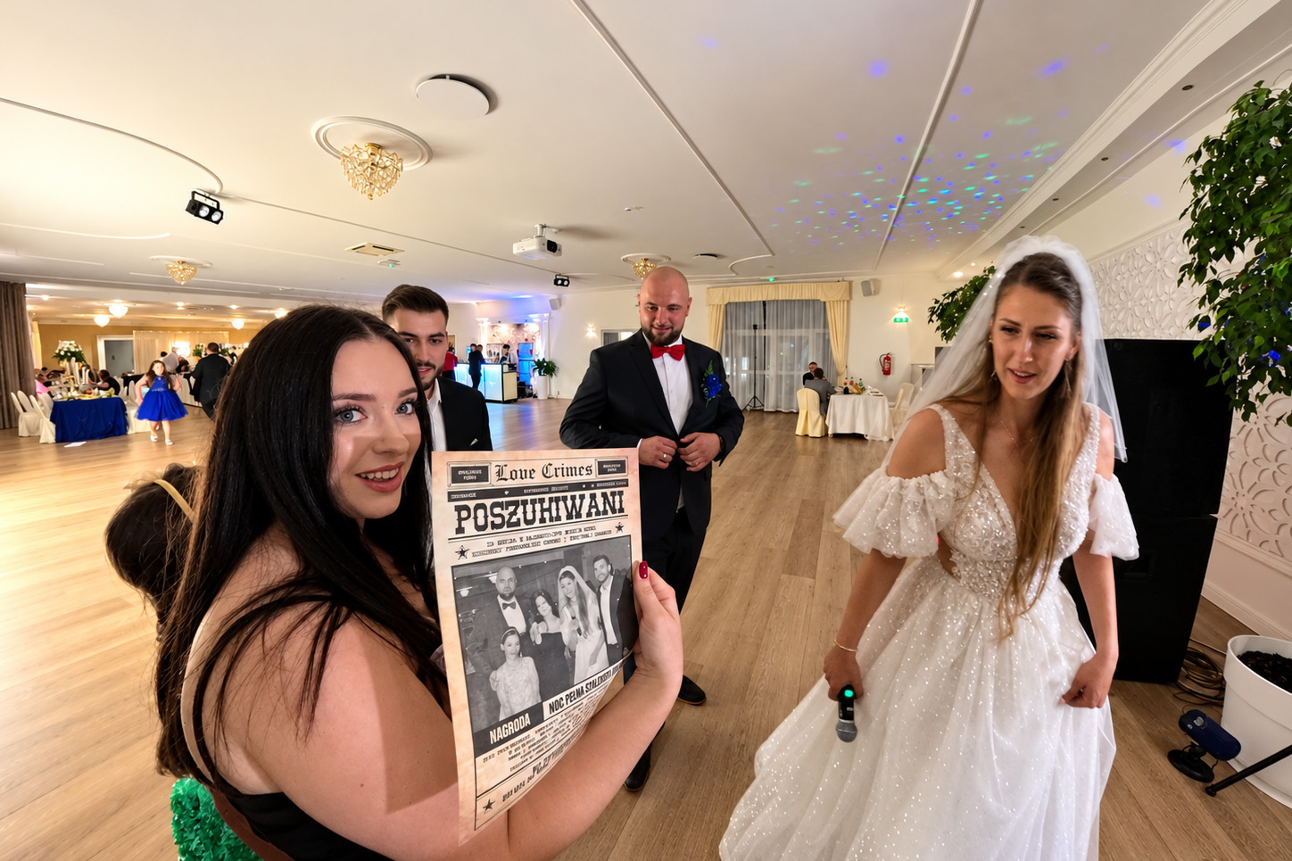 Gazeta natychmiastowa na weselu