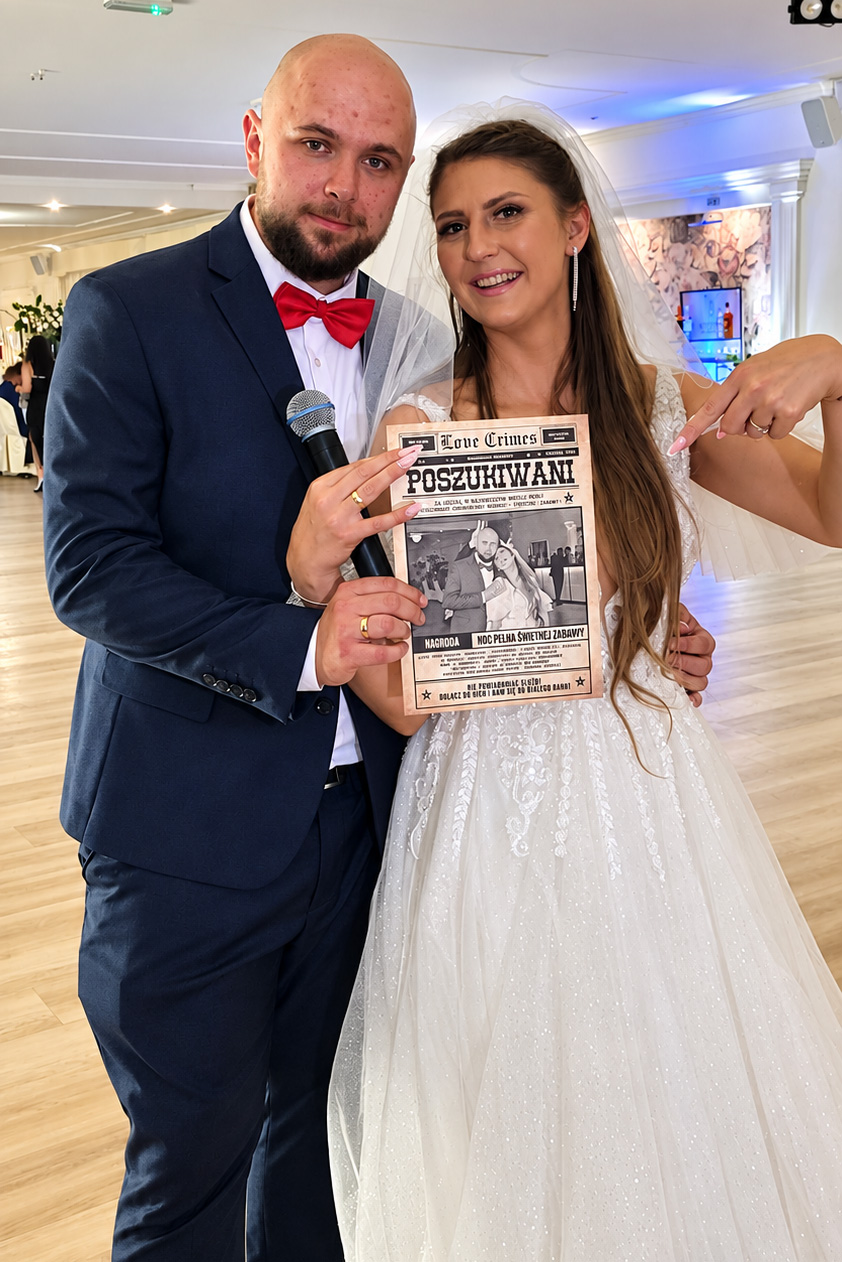 Gazeta natychmiastowa na weselu