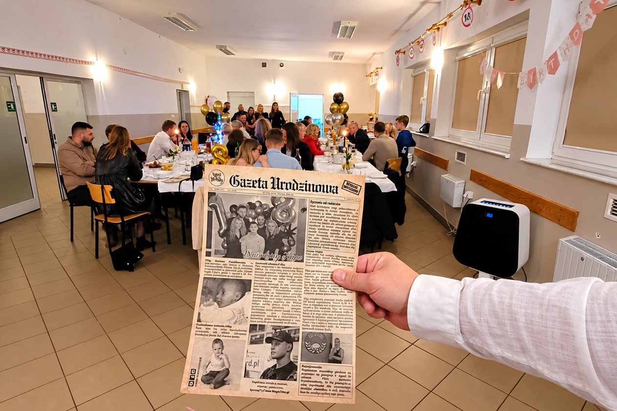 Urodziny i Gazeta natychmiastowa